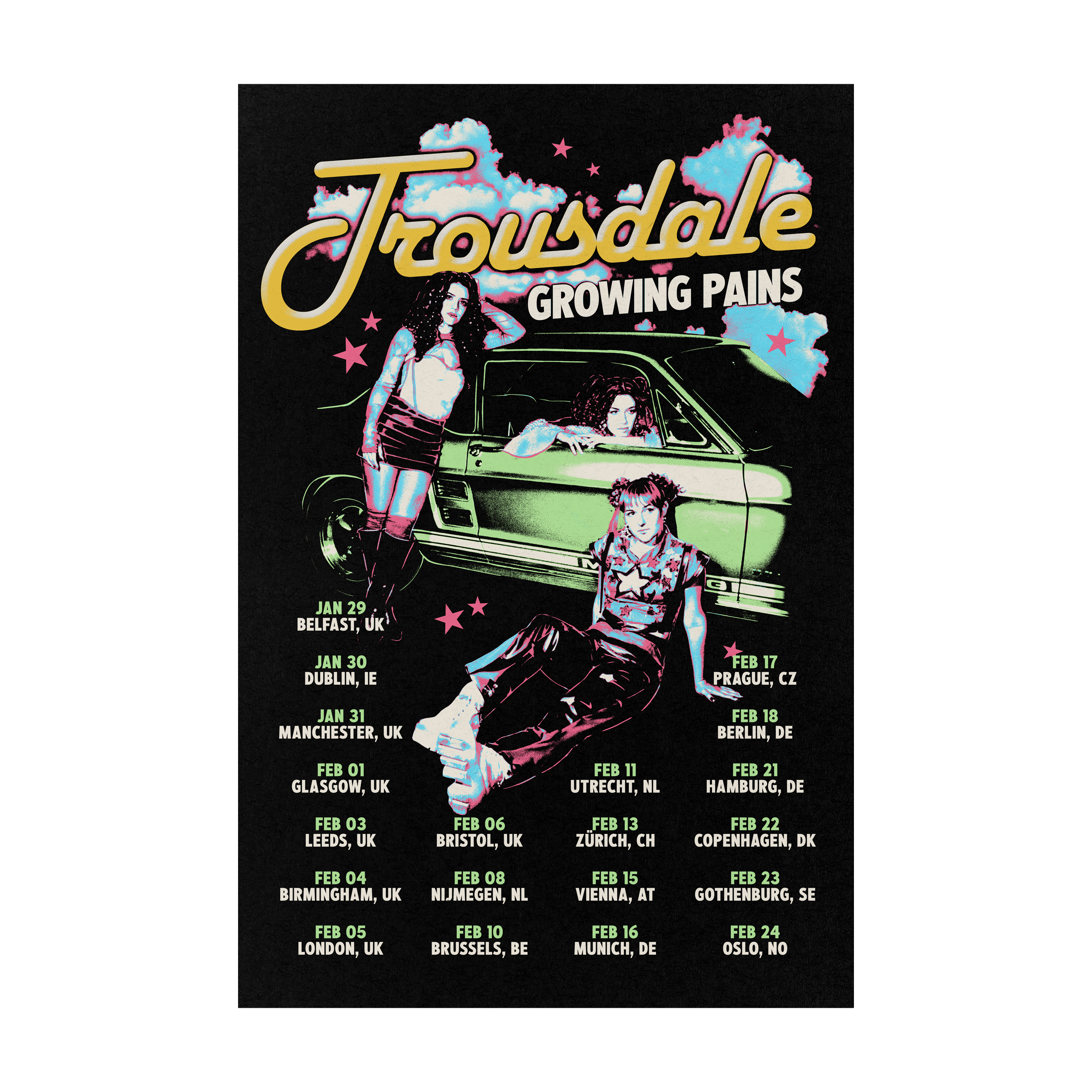 UK + EU 2026 Tour Poster