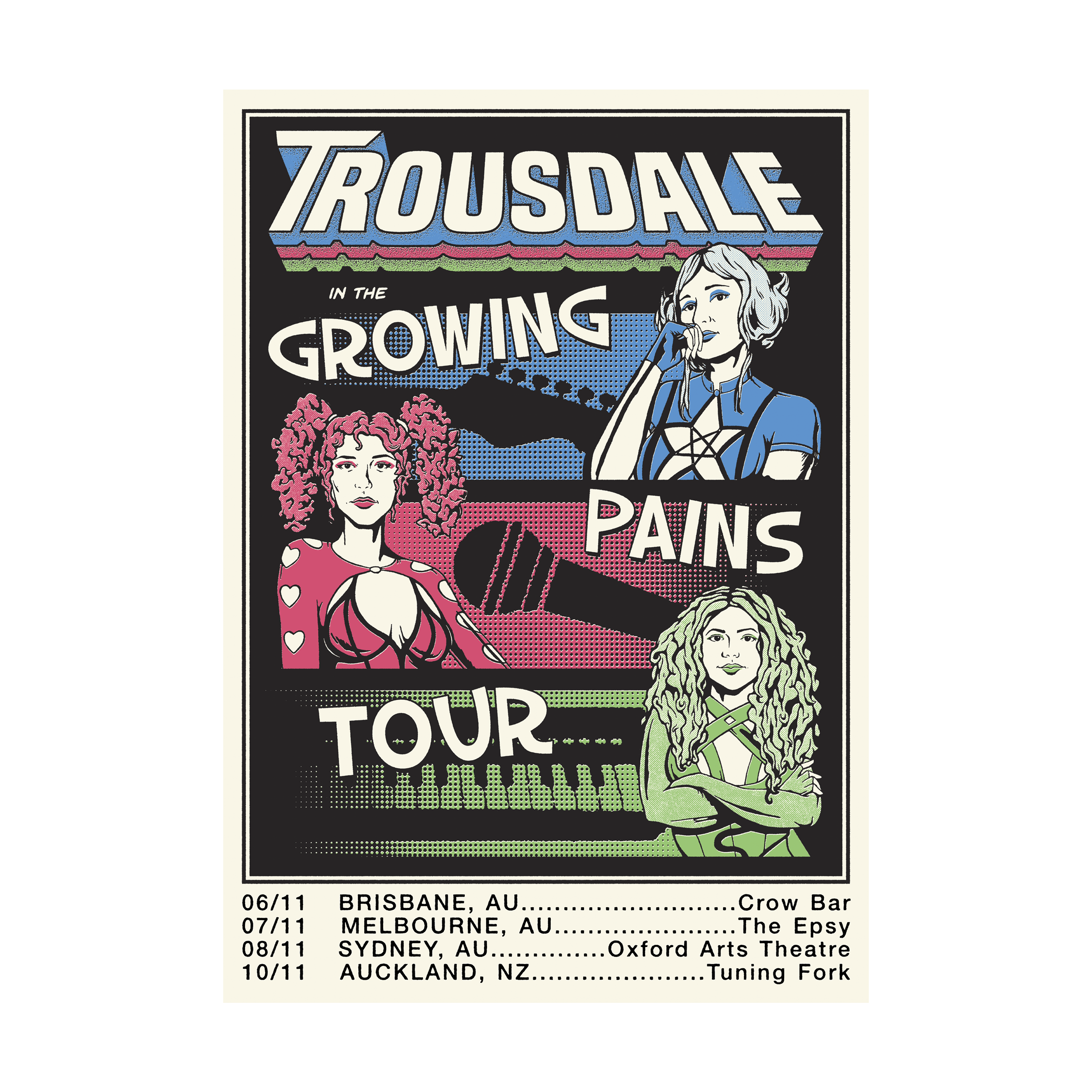2025 Australian Tour Poster