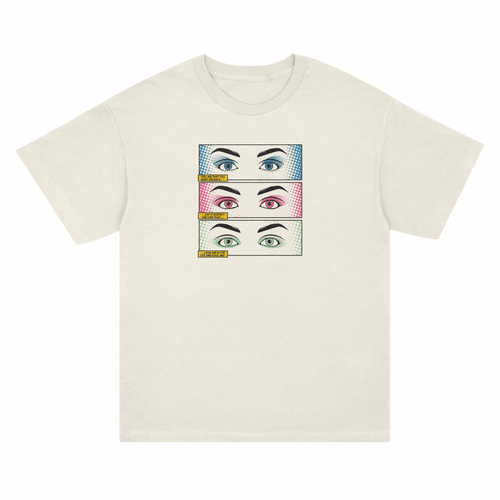 Eyes Tee - Natural