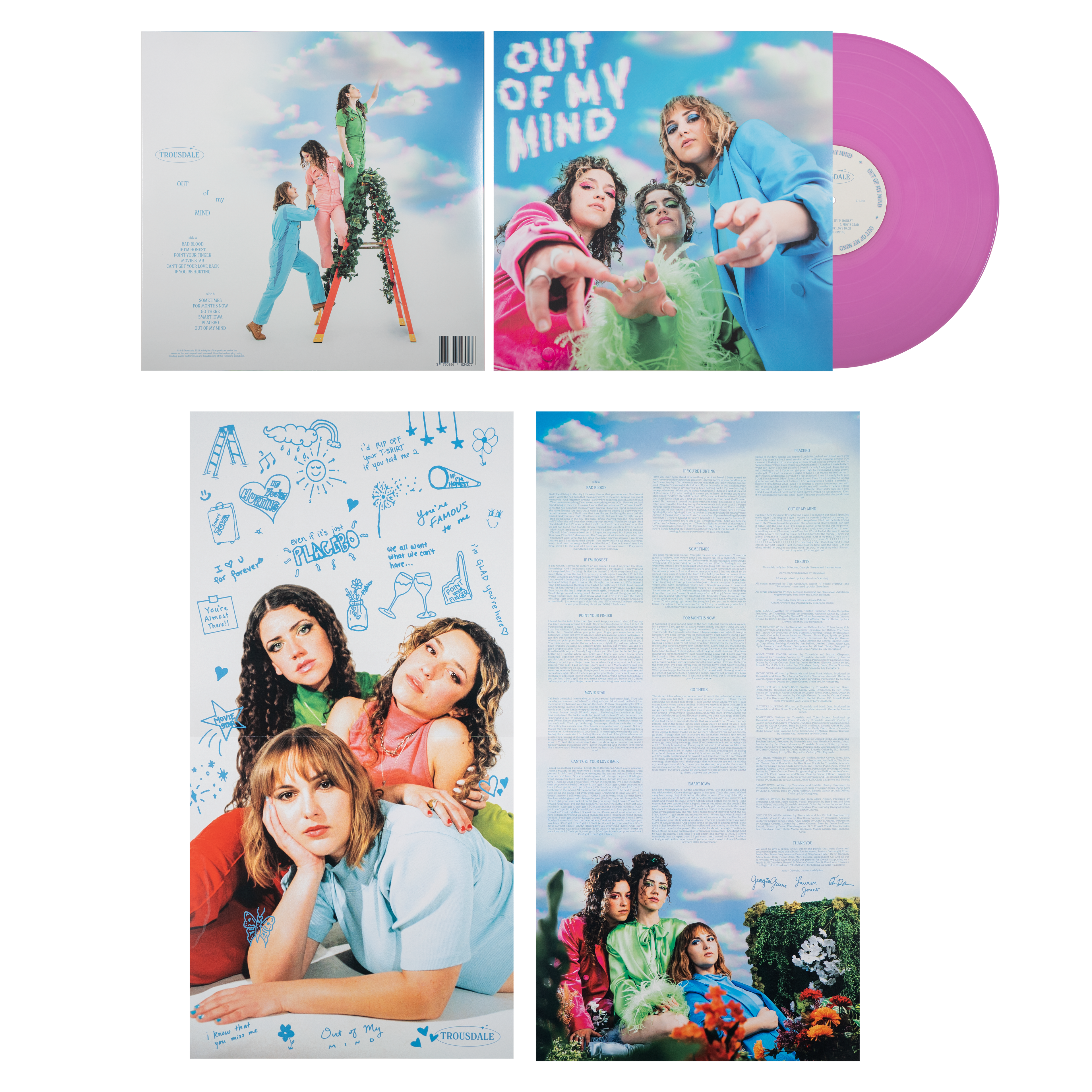 Out of My Mind LP - Purple